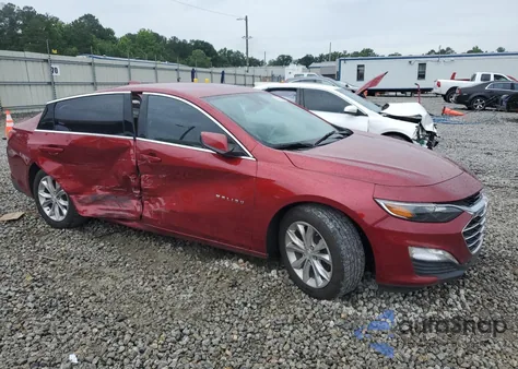 2020 Chevrolet Malibu Lt из США, поврежденный, VIN 1G1ZD5ST5LF008590